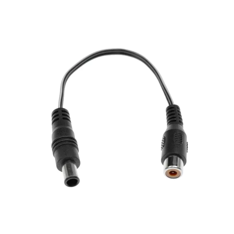 CIOKS EIAJ to RCA jack adapter, 10cm (Black)