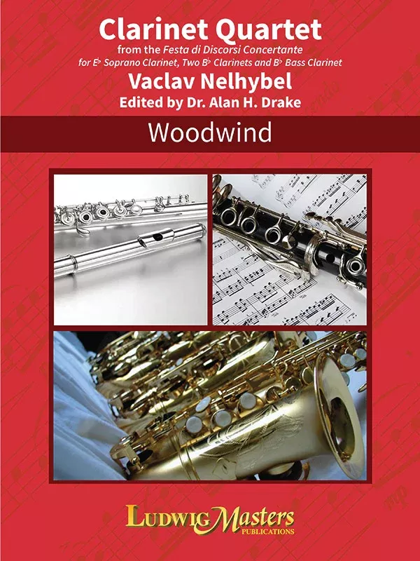 Clarinet Quartet: Clarinet, Quartet, Score and Parts (LUDWIGMASTERS)