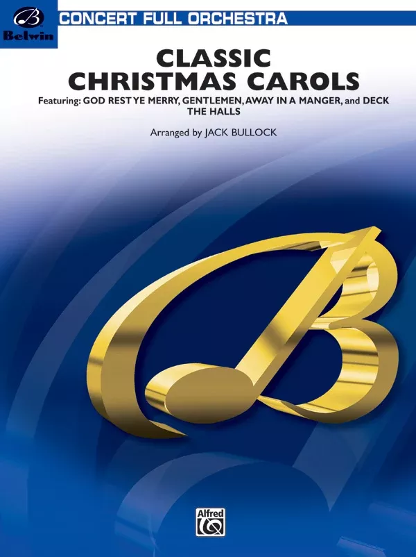 Classic Christmas Carols: Full Orchestra Conductor Score & Parts