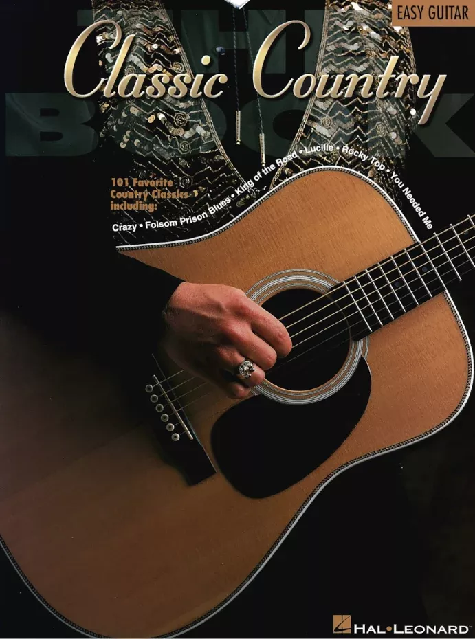 The Classic Country Book Easy Guitar Tab