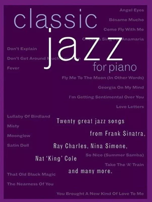 Classic Jazz for Piano PVG