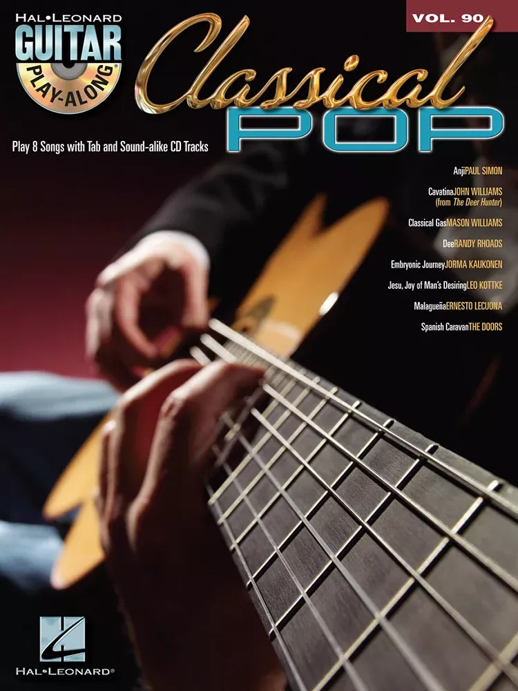 Classical Pop Guitar Playalong Volume 90 BK/CD