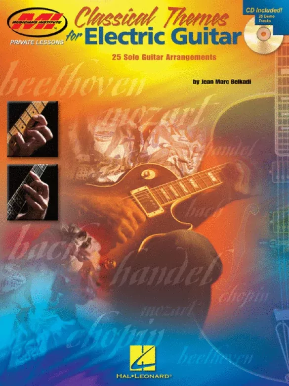 Classical Themes Electric Guitar Book and CD