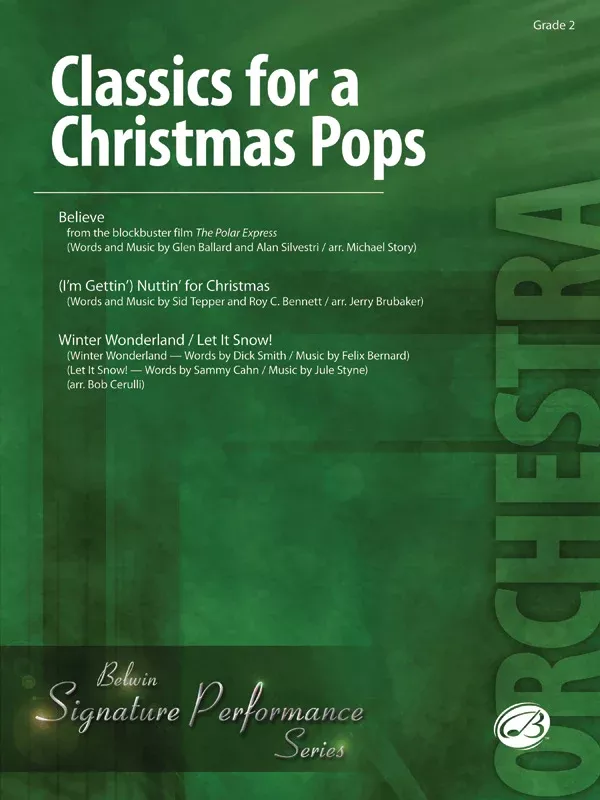 Classics for a Christmas Pops, Level 2: String Orchestra Conductor Score & Parts