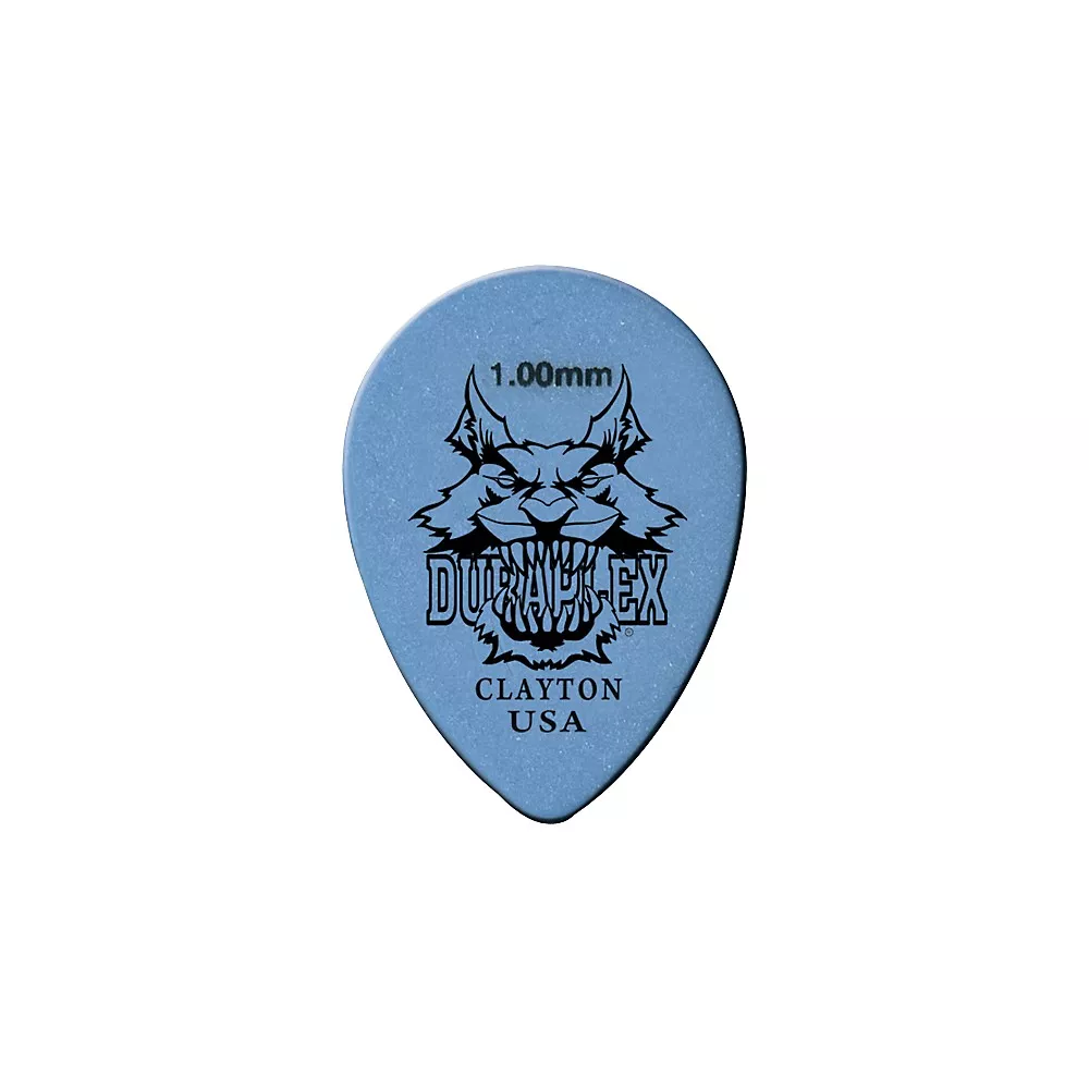 Clayton Duraplex Delrin Small Teardrop Picks 1 Dozen .73 mm
