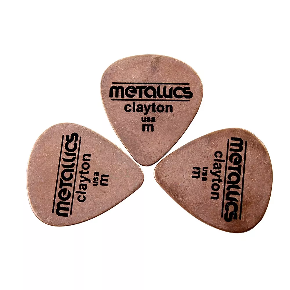 Clayton Metallics Standard Pick 3-Pack Copper
