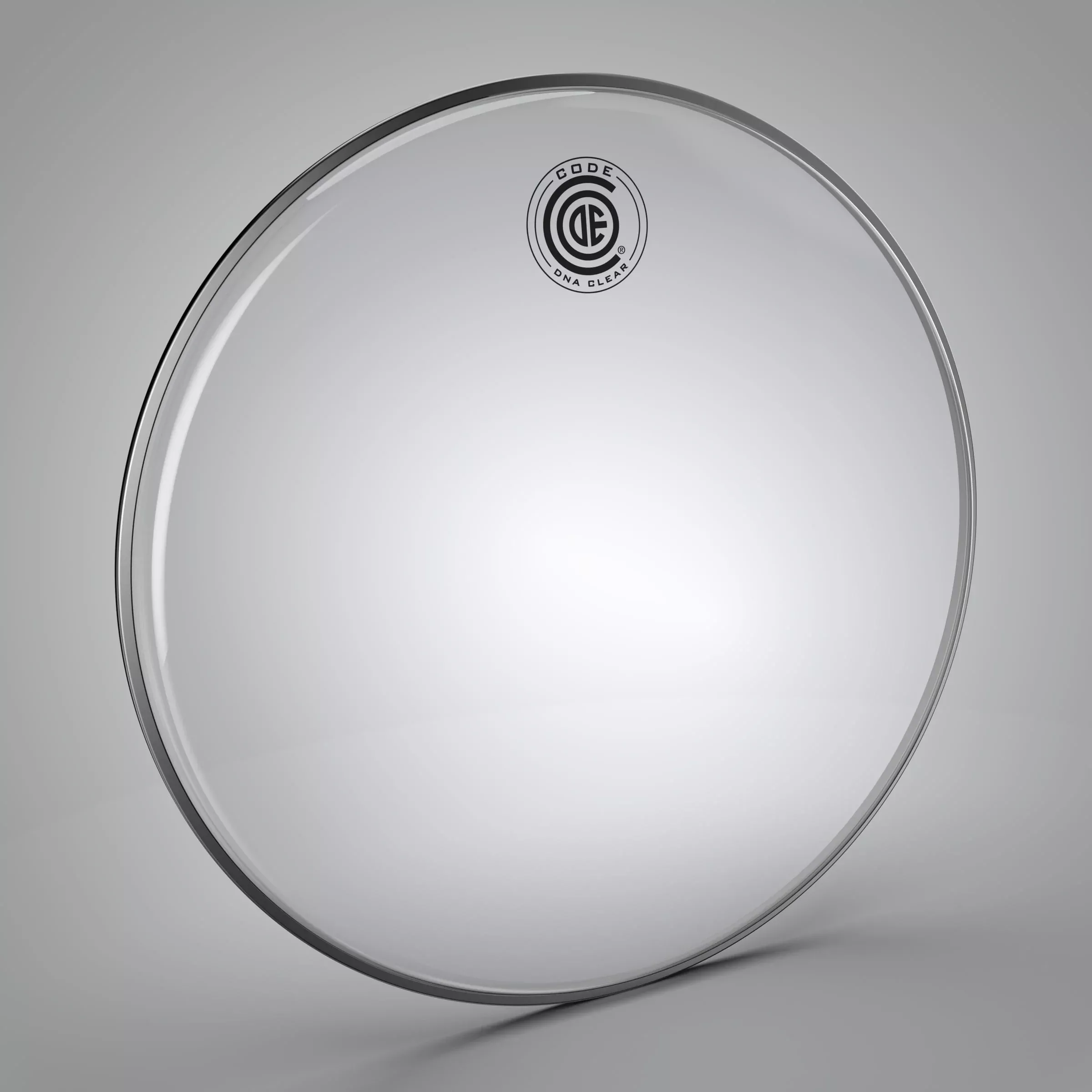 CODE DNA 14" CLEAR 10-MIL SINGLE PLY DRUM HEAD