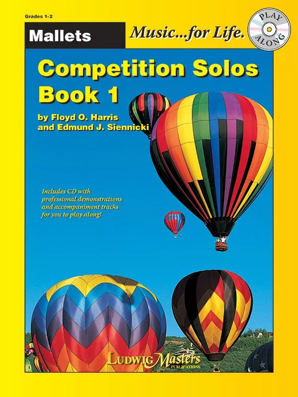 Competition Solos, Book 1 Mallet Percussion: Mallet Percussion Book & CD