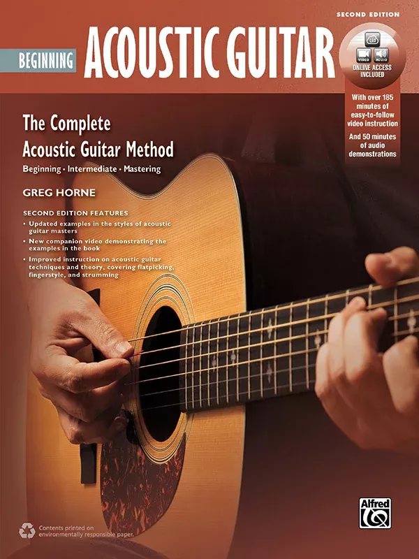 The Complete Acoustic Guitar Method: Beginning Acoustic Guitar (2nd Edition): Guitar Book & Online Video/Audio