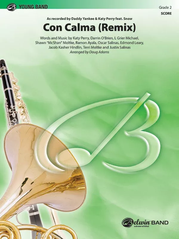 Con Calma (Remix): Concert Band Conductor Score
