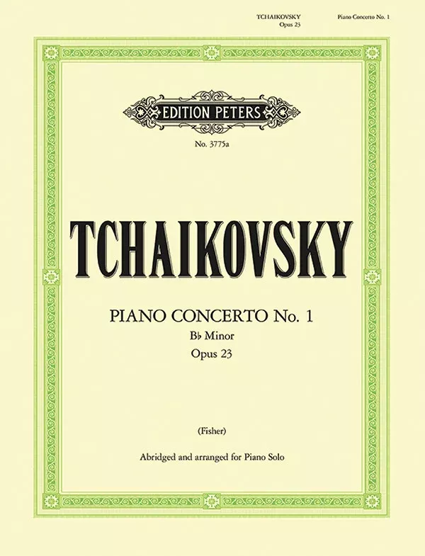 Concerto No. 1 in B flat minor Op.23: Book, Piano_Keyboard