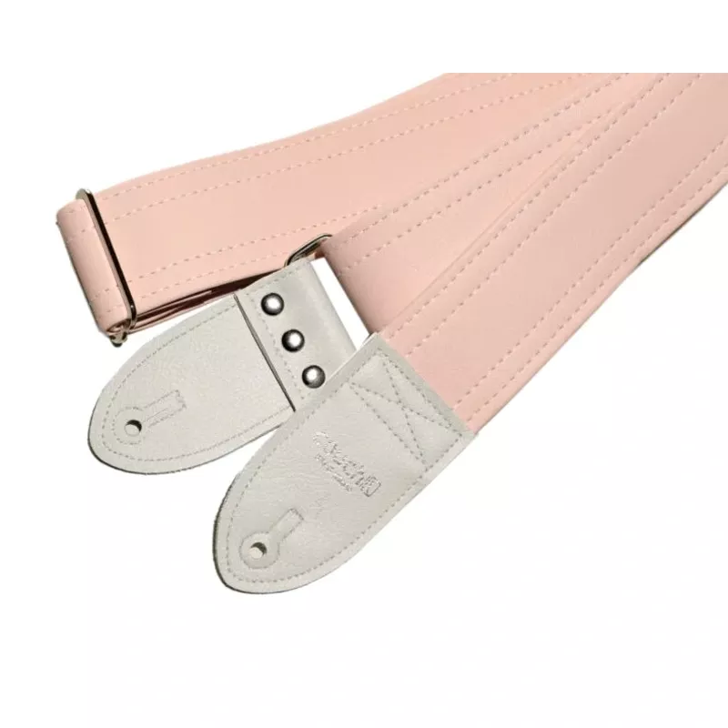Couch Straps Pink V4 Vintage Candy Luggage Guitar Strap