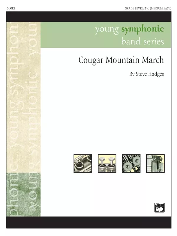 Cougar Mountain March: Concert Band Conductor Score