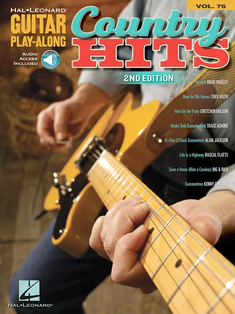 Country Hits Guitar Playalong Volume 76 2nd Edition BK/CD