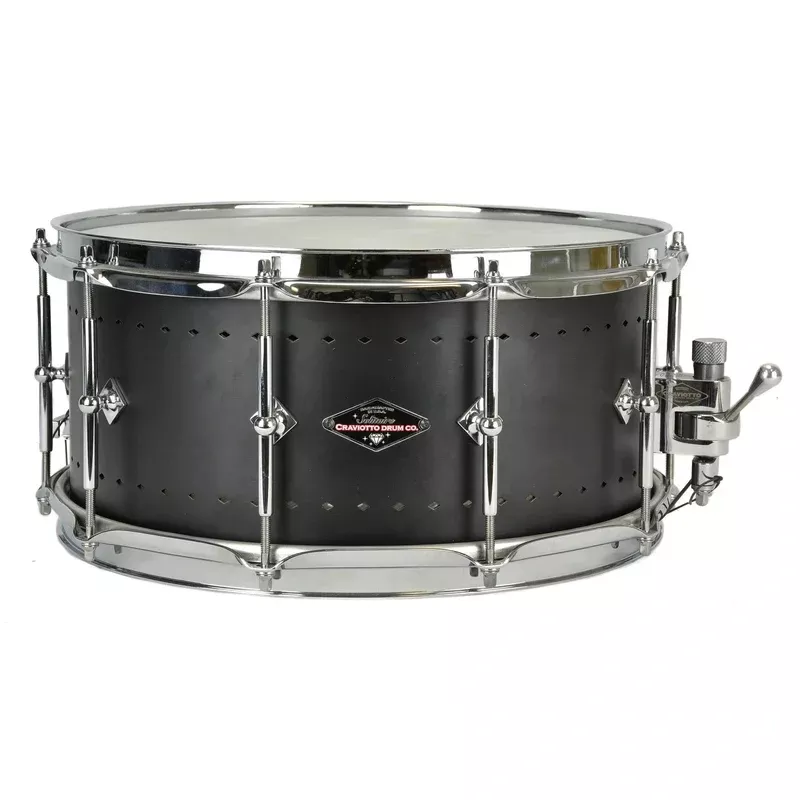 Craviotto 6.5×14″ Solitaire Snare – Matte Black