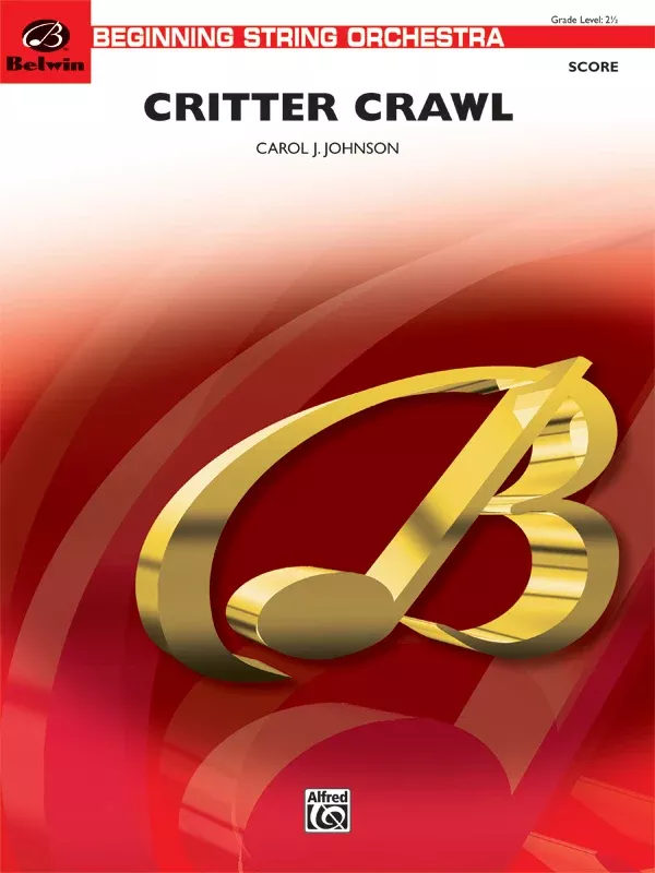Critter Crawl: String Orchestra Conductor Score & Parts