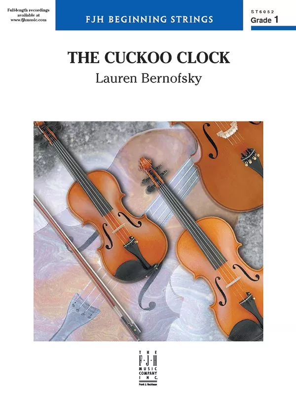 The Cuckoo Clock: String Orchestra Conductor Score & Parts