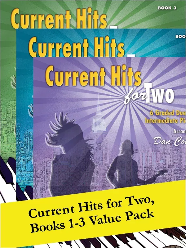 Current Hits for Two 1-3 (Value Pack): Piano Packet