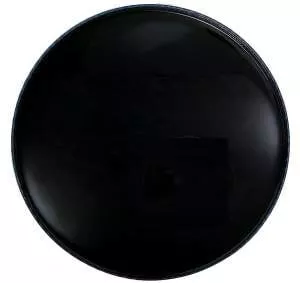 Custom Percussion 18" Black Resonant Bass Drum Head W/ Control Ring