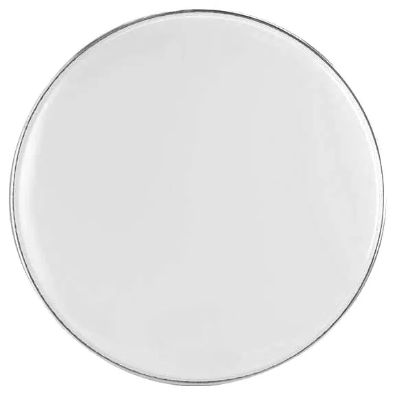 Custom Percussion 22" White Resonant Bass Drum Head W/ Control Ring