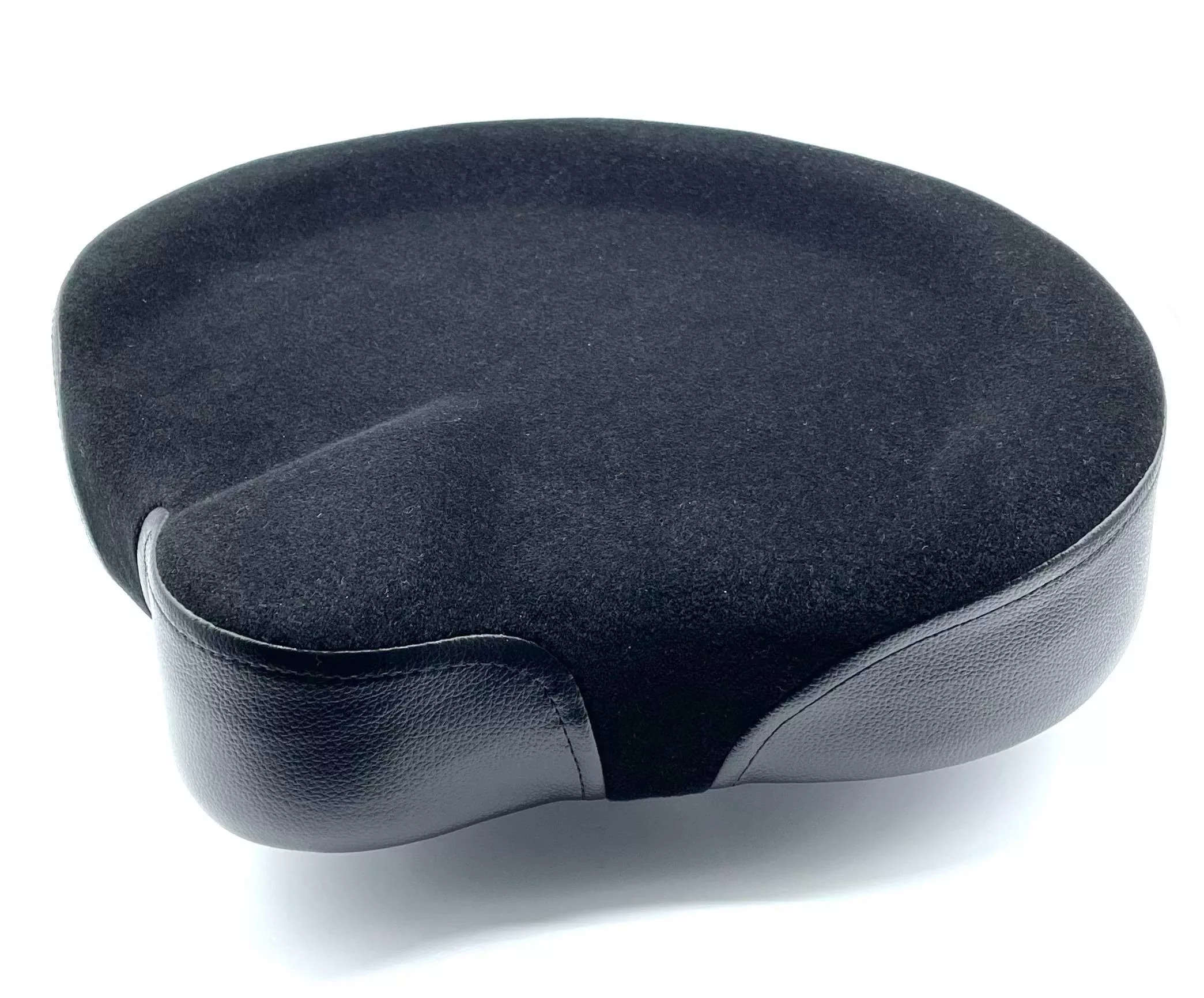 Custom Percussion Cycle Seat Drum Throne Black- Top Only