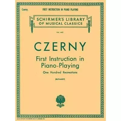 Czerny - First Instruction in Piano Playing