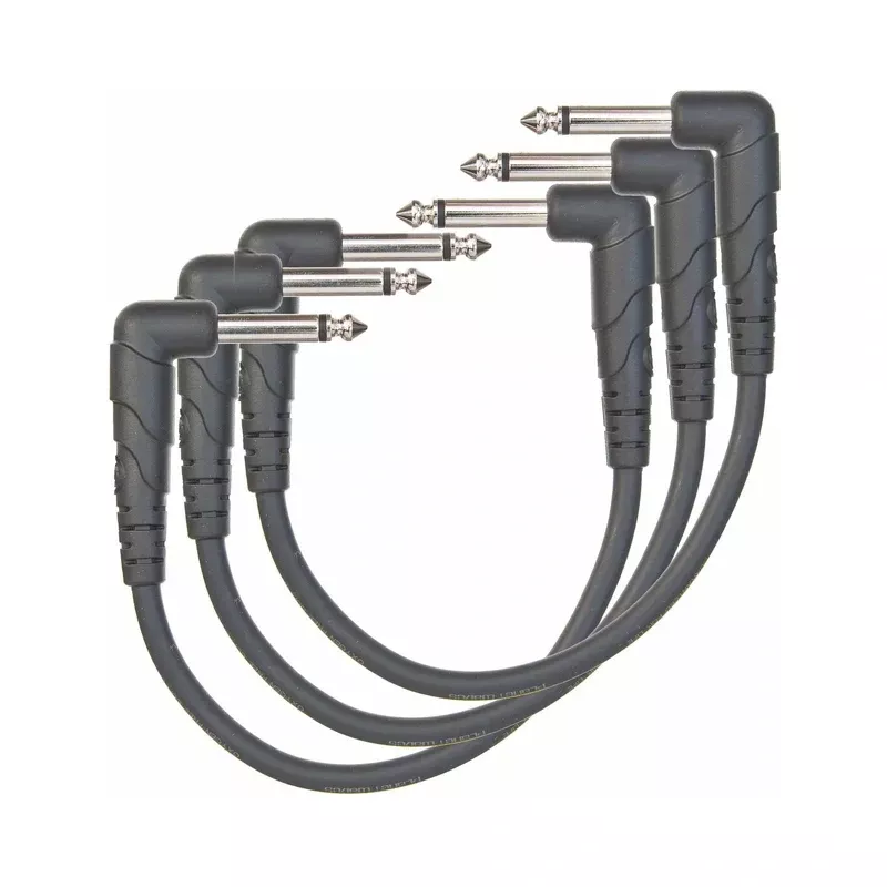 D’Addario .5′ Classic Series Patch Cables (3-Pack)