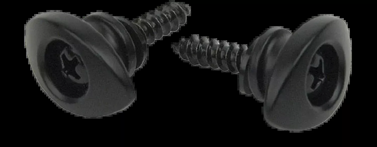 D'Addario Accessories Elliptical End Pins in Black