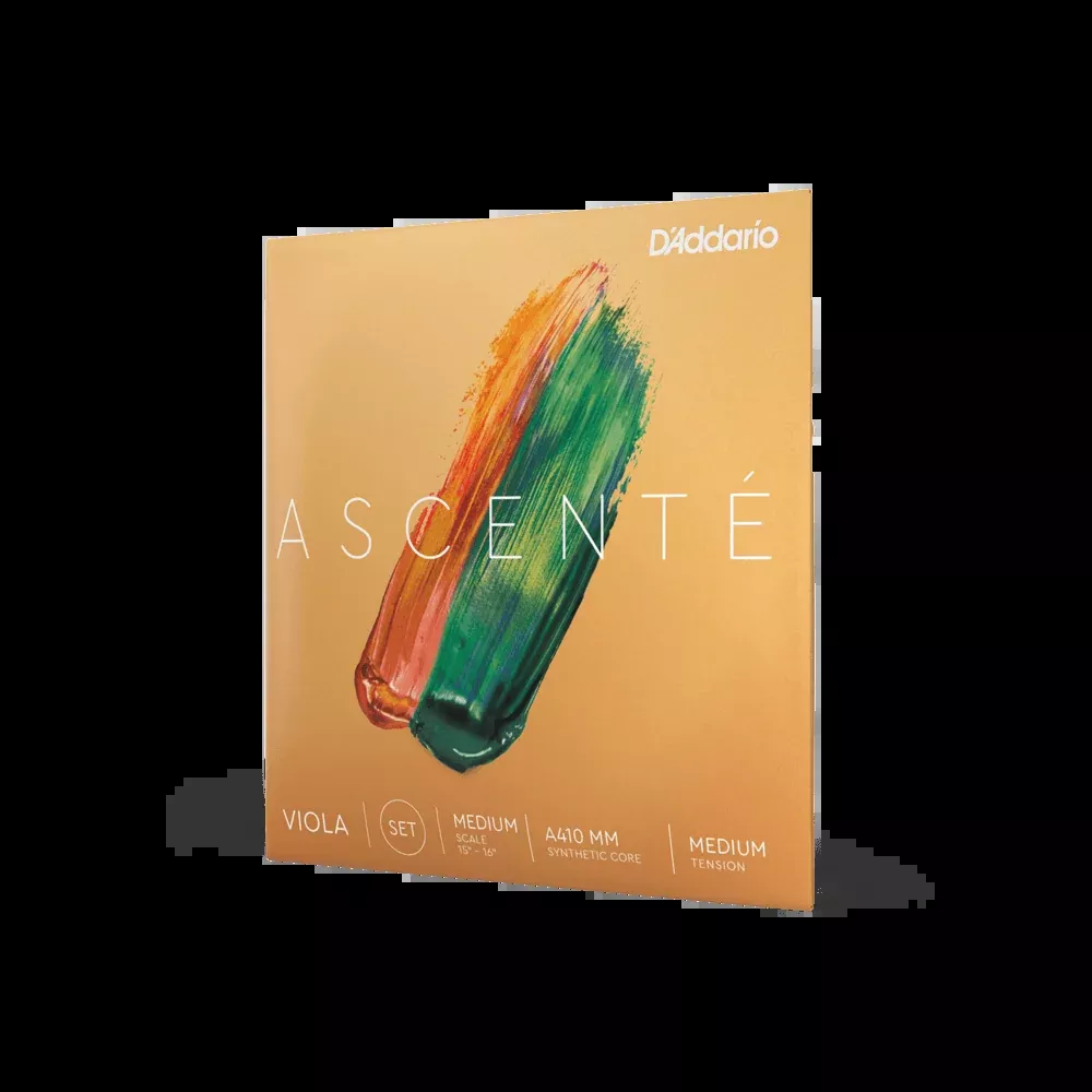 D'Addario Ascenté Viola Strings, Medium Scale, Medium Tension – Set or Single Strings