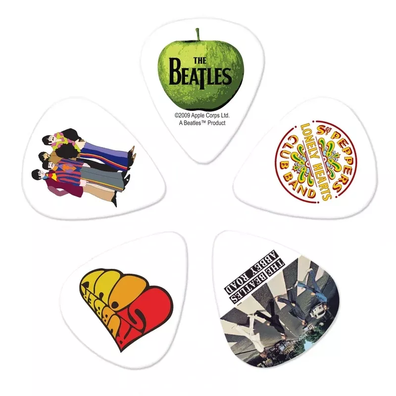 D’Addario Beatles Guitar Picks – Albums – 10 Pack Medium