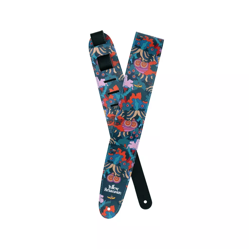 D’Addario Beatles Yellow Submarine 55th Anniversary Guitar Strap, Under The Sea