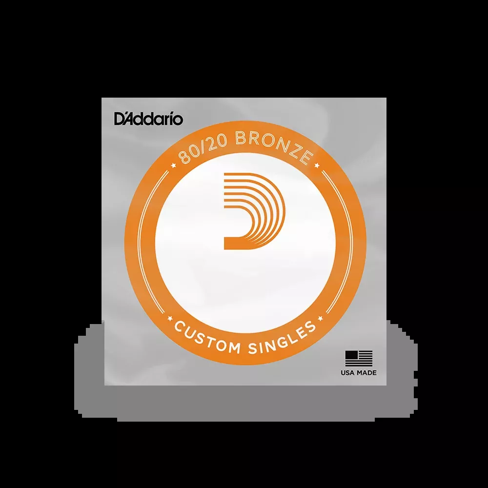 D'Addario Bronze Wound Acoustic Guitar Single Strings