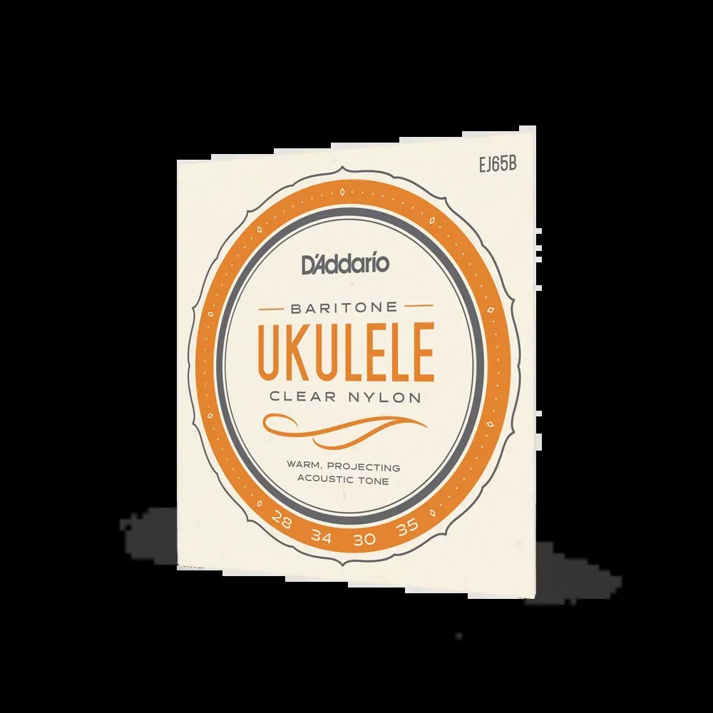 D'Addario EJ65B Pro-Arté Custom Extruded Nylon Ukulele Strings, Baritone