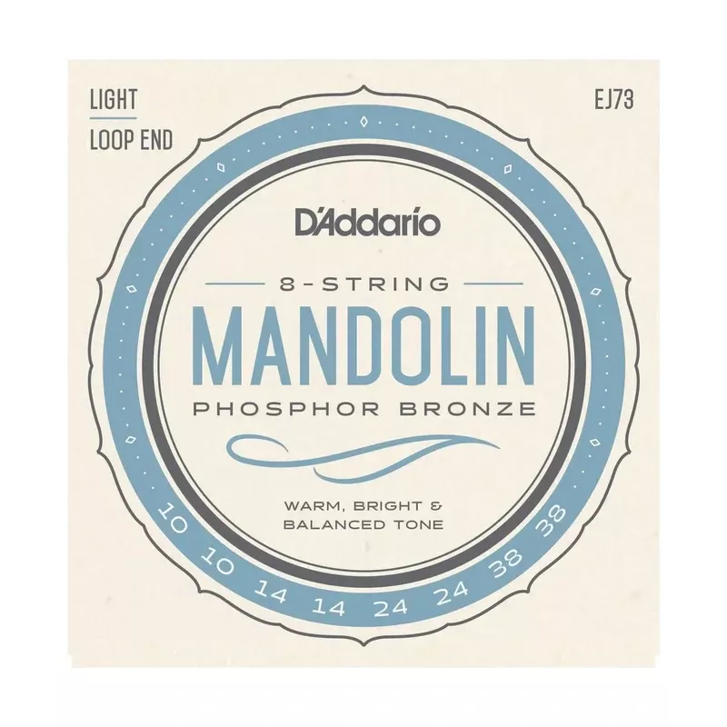 D’Addario EJ73 Phosphor Bronze Light Gauge Mandolin Strings