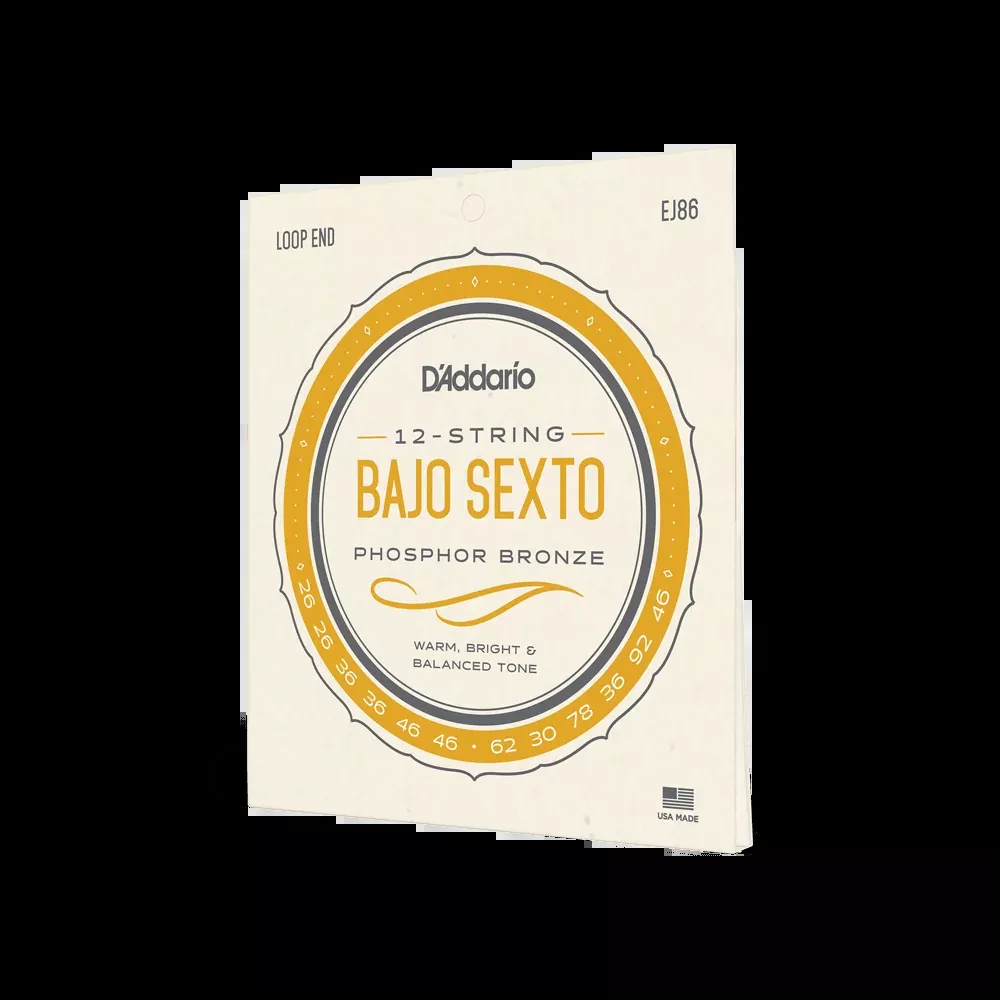 D'Addario EJ86 Bajo Sexto Strings