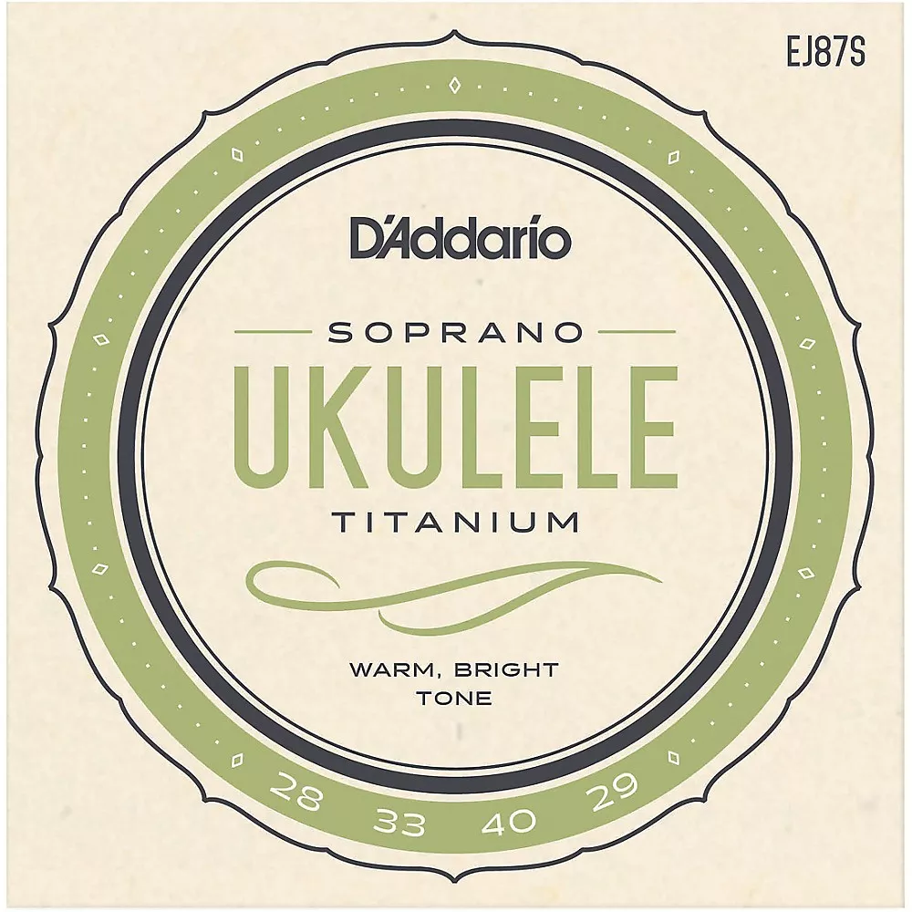 D'Addario EJ87S Titanium Soprano Ukulele Strings
