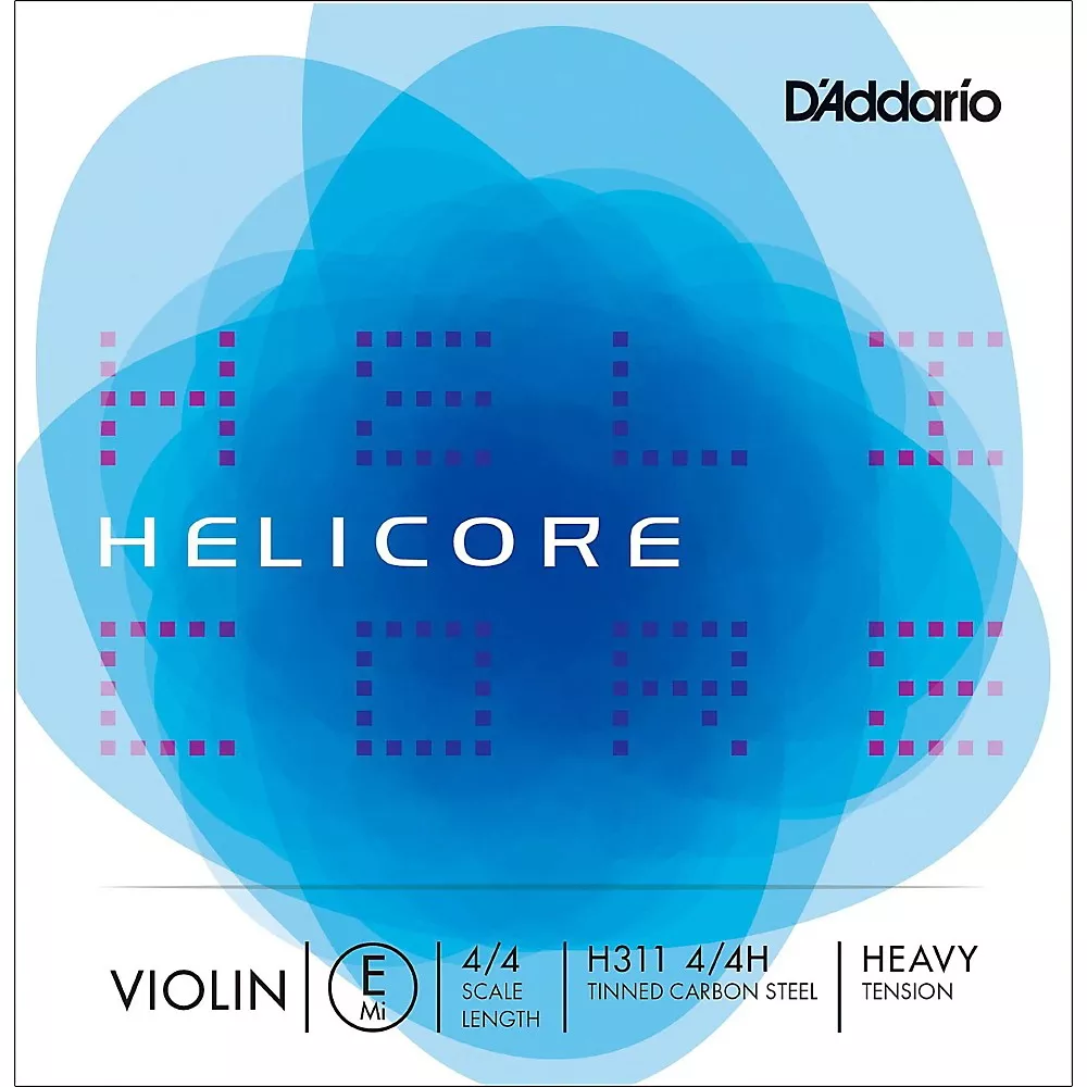 D'Addario Helicore Series Violin E String 4/4 Size Heavy