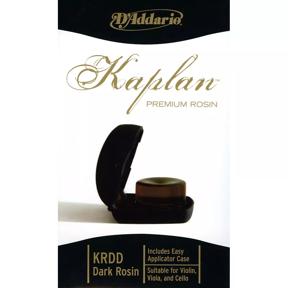 D'Addario Kaplan Premium Rosin Dark With Case