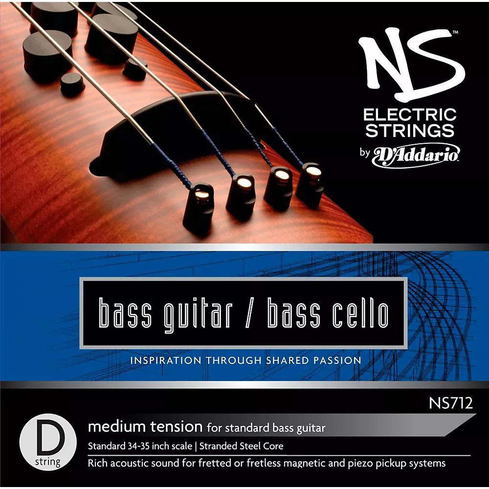 D'Addario NS Electric Bass Cello / Electric Bass D String