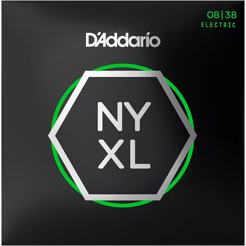 D'Addario NYXL0838 Extra Super Light Electric Guitar Strings - (8-38)