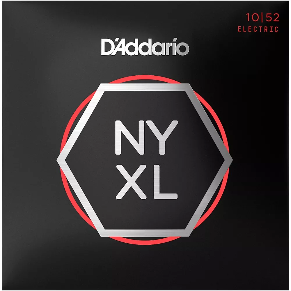 D'Addario NYXL1052 Light Top/Heavy Bottom Electric Guitar Strings - (10-52)