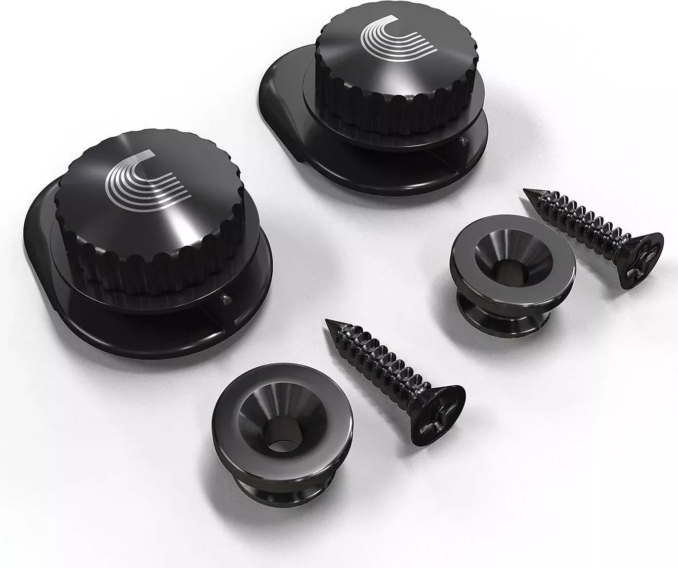 D'Addario Planet Waves Universal Strap Lock System in Black
