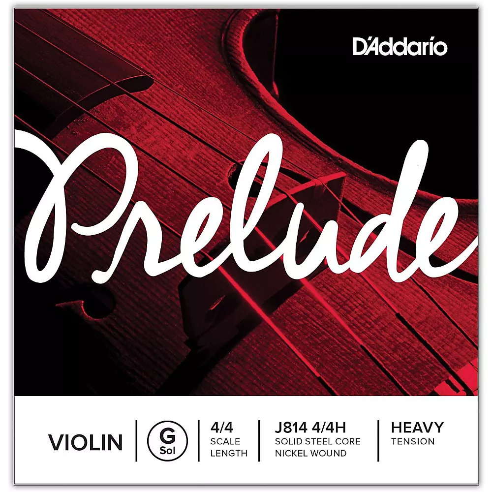 D'Addario Prelude Violin G String 4/4 Size Heavy