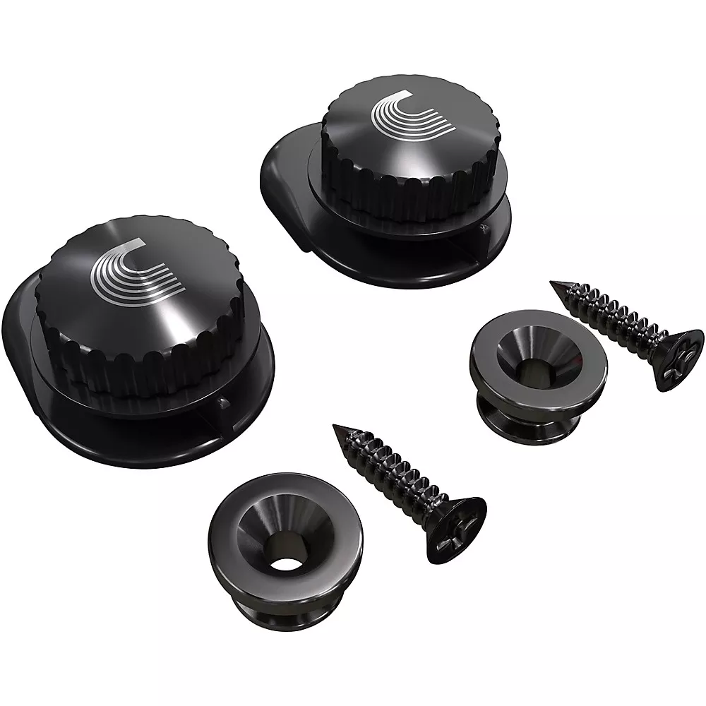 D'Addario Universal Strap Lock System - Black