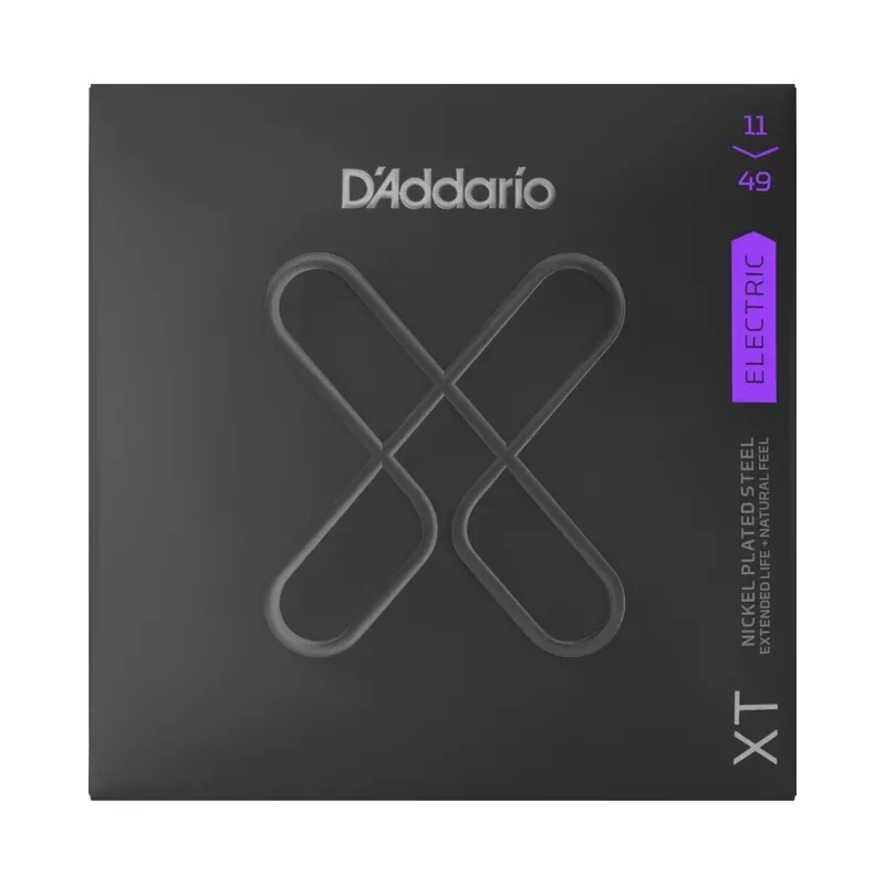 D’Addario XT Nickel Medium Gauge Electric Guitar Strings, Three Pack
