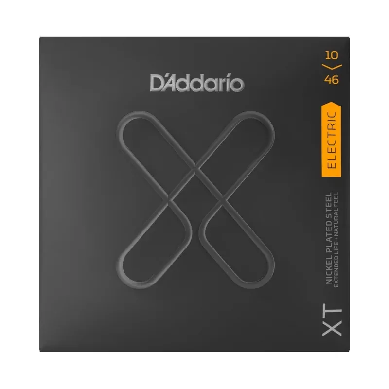 D’Addario XT Nickel Regular Light Gauge Electric Guitar Strings, Three Pack