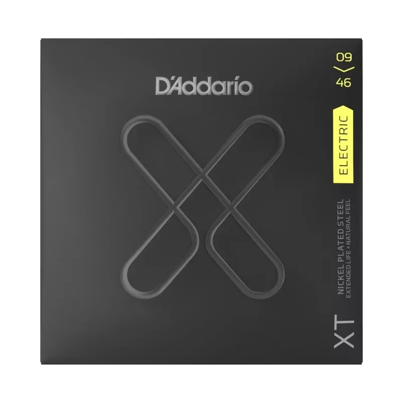 D’Addario XT Nickel Super Light Top/Regular Bottom Gauge Electric Guitar Strings