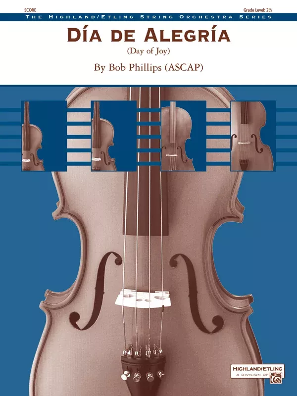 Día de Alegría (Day of Joy): String Orchestra Conductor Score