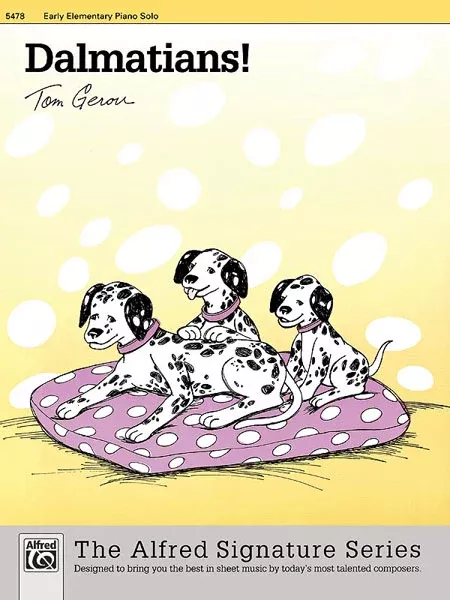 Dalmatians!: Piano Sheet