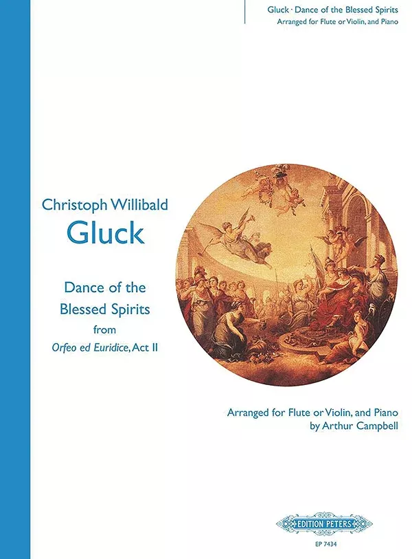 Dance of the Blessed Spirits (Arranged for Flute/Violin and Piano): Violin & Piano
